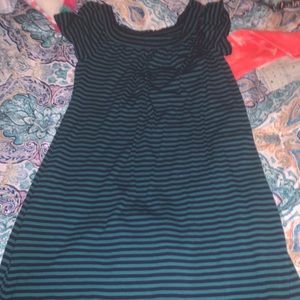 Slinky off the shoulder dress